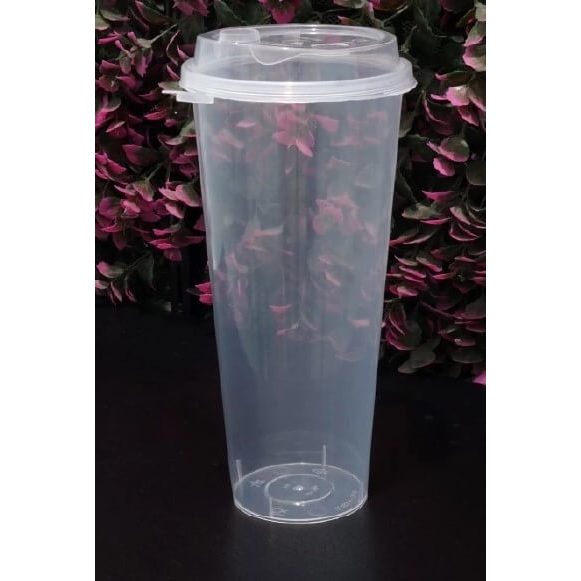 Cup Injection | Gelas plastik / Cup Plastik PP injection 700ml (Isi 25 pcs)