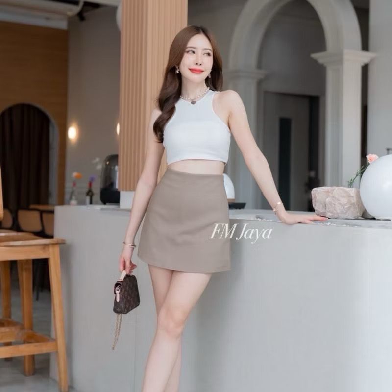 0800-18 CELANA ROK PENDEK TON BEWRY BKK || ROK CELANA  BKK IMPORT WANITA || CELANA ROK PENDEK BKK IM
