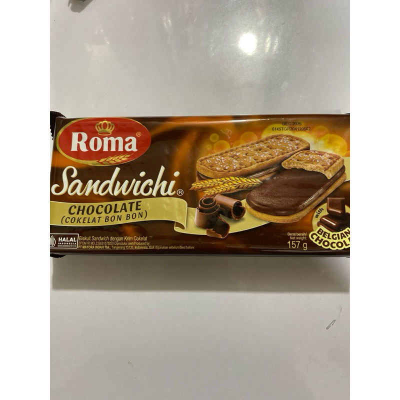 

Biskuit roma sandwich 157gr