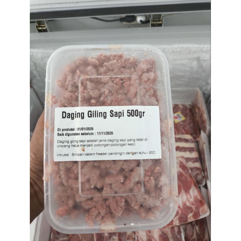 

Daging Giling Import 500 gr