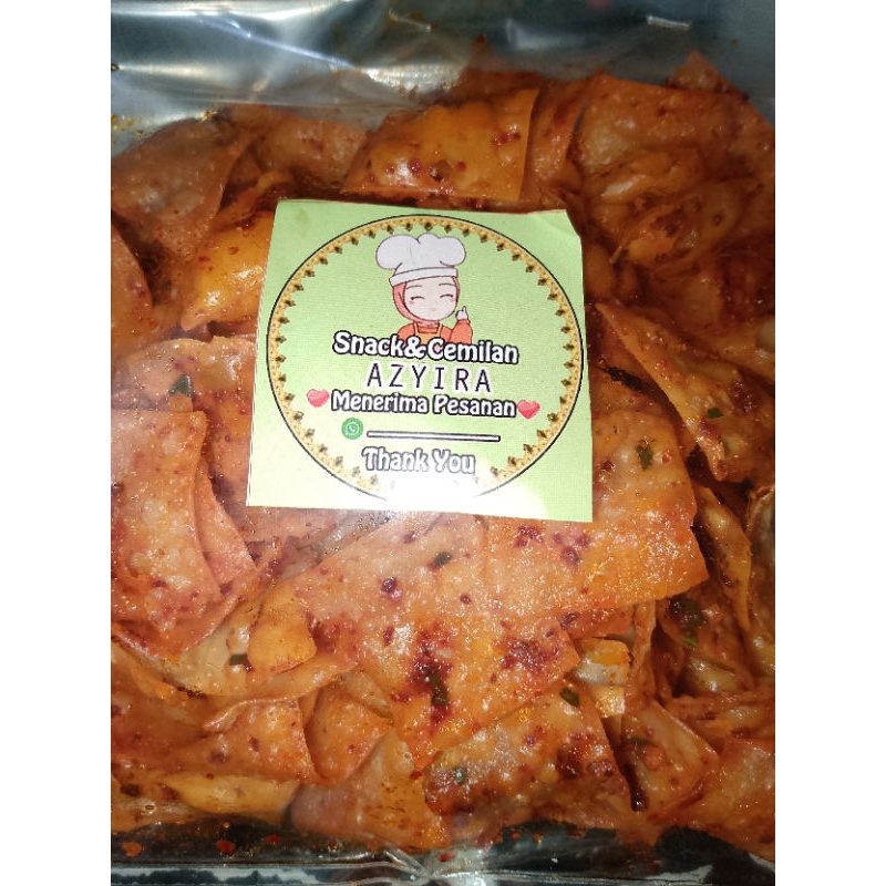 

KERIPIK PANGSIT BALADO DAUN JERUK 100GR