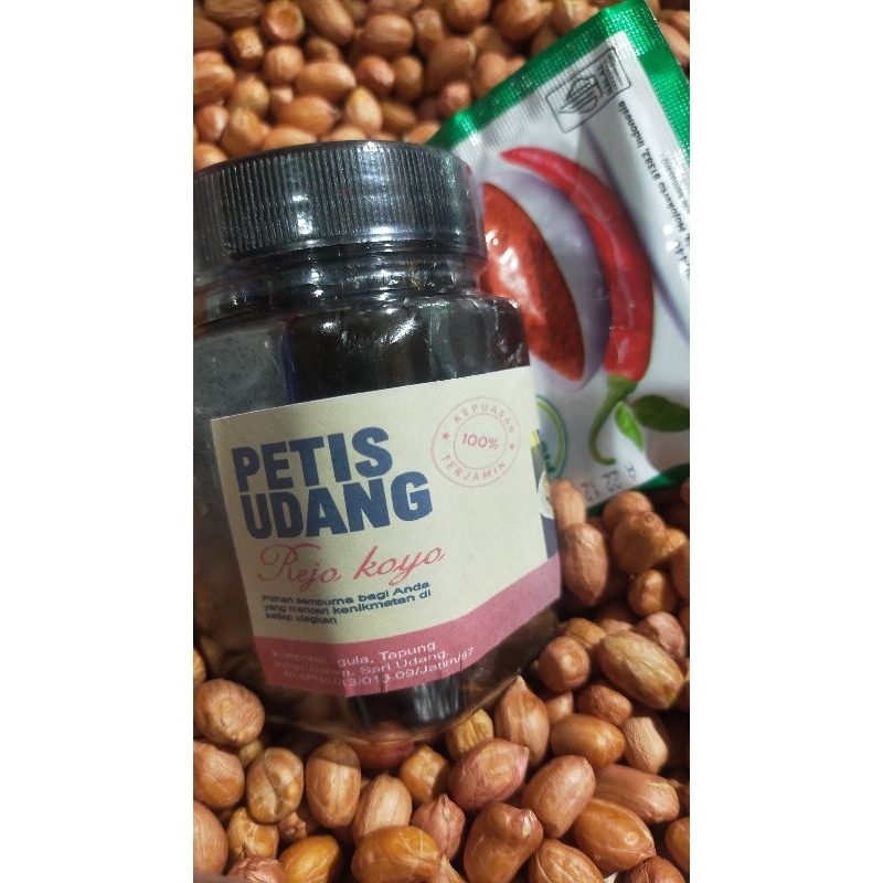 

petis enak super 1kg free wadah dan trasi haji ismail