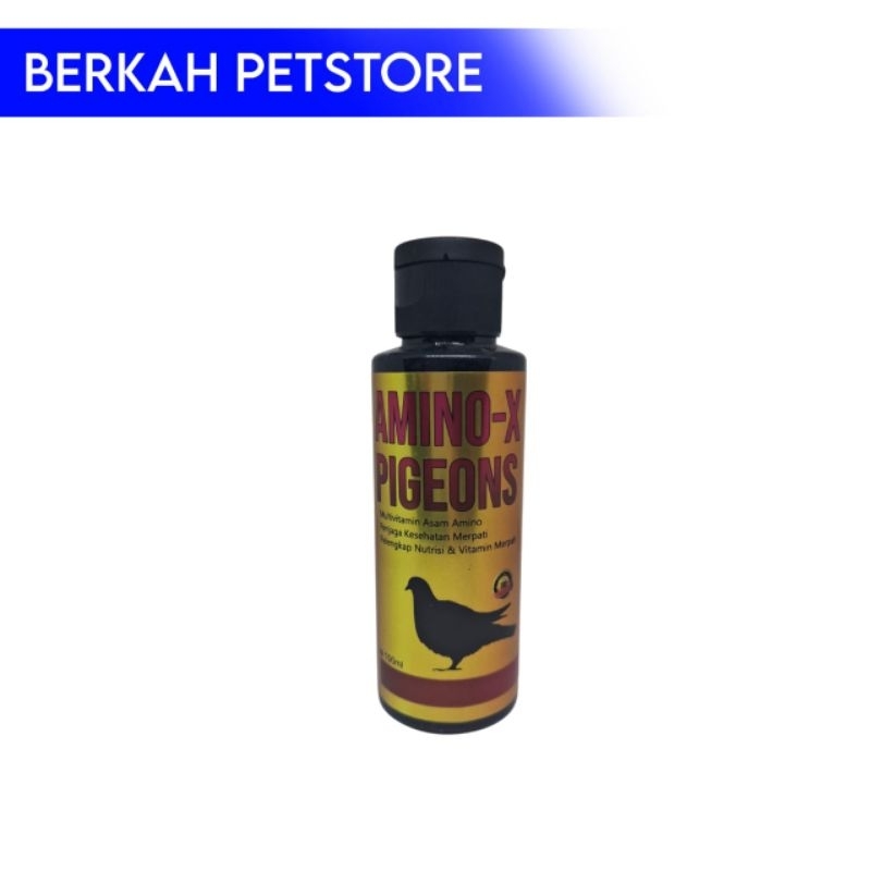amino-x pigeons multivitamin asam amino burung merpati 100ml