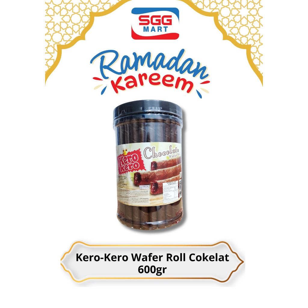 

Kero-Kero Wafer Roll Cokelat 600gr & 400gr [Astor Murah Lebaran]