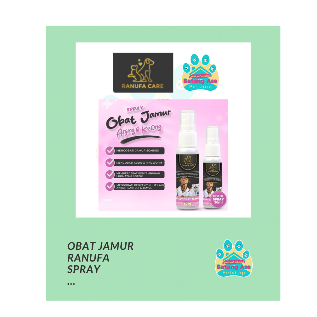 (OBAT JAMUR) RANUFA SPRAY OBAT JAMUR