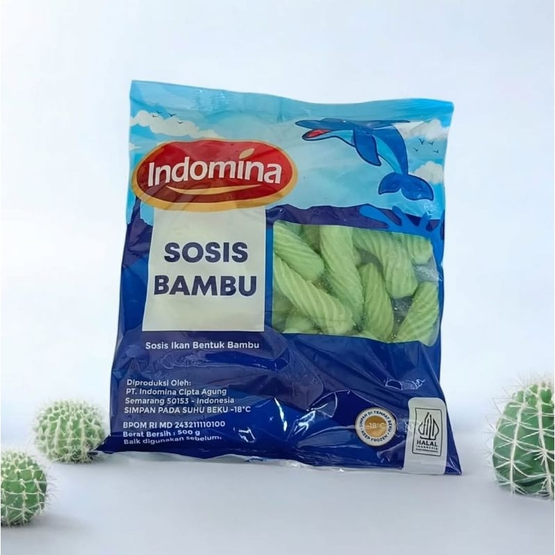 

Indomina Sosis Ikan Bentuk Bambu/sosis bambu indomina