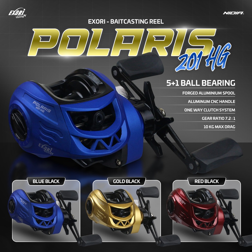 Reel BC EXORI POLARIS 201HG