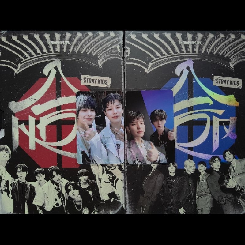 Photocard StrayKids unit HOP vocal racha 2min leeknow seungmin I.N SKZ