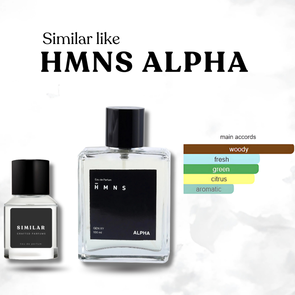HMNS ALPHA inspired parfum | similar like