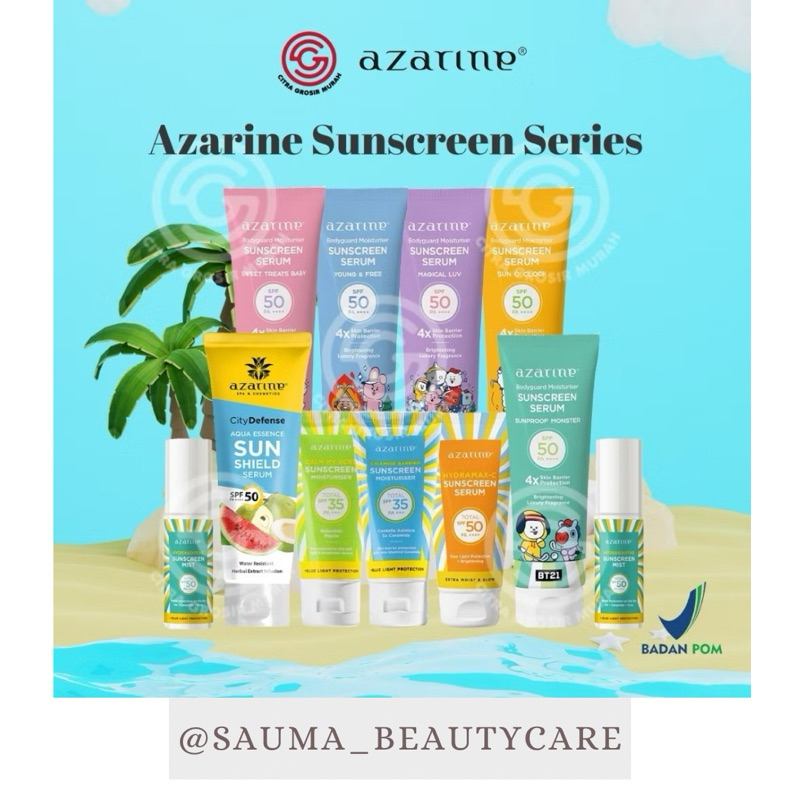 azarine sunscreen spf 50 azarine - azarine sunscreen mist - azarine sunscreen spray azarine hydrasoo