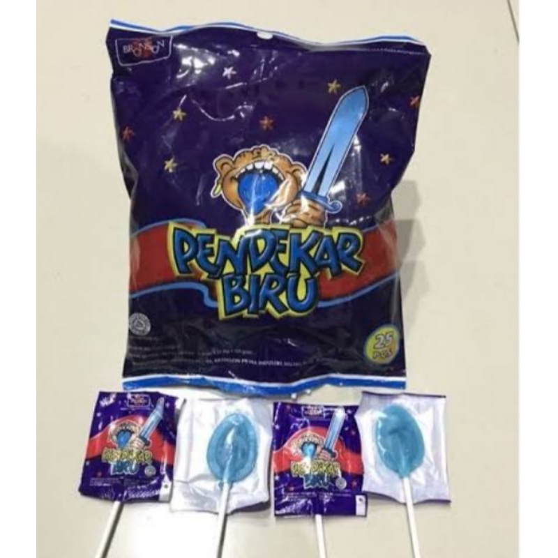 

PENDEKAR BIRU PERMEN JADUL 1 ZAK ISI 25 PCS