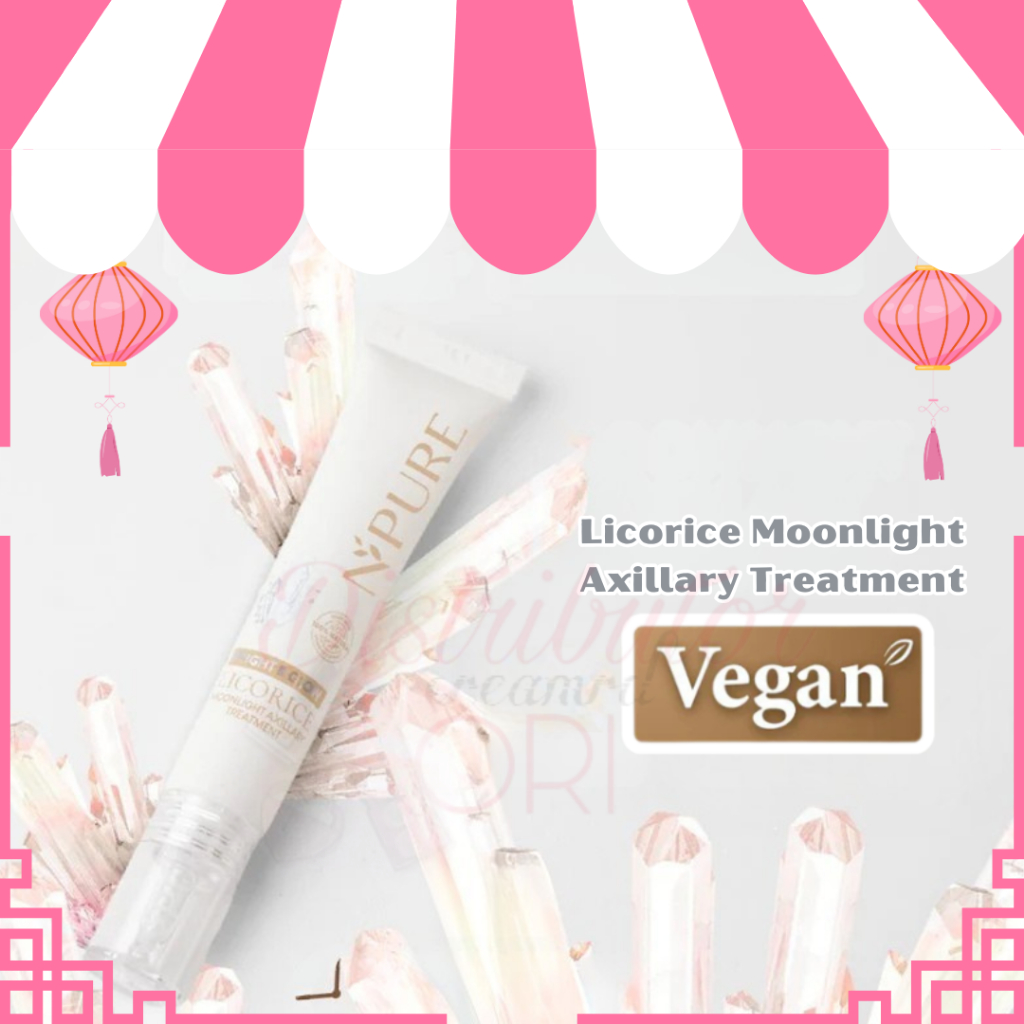 Npure Licorice Moonlight Axillary Treatment 15ml - Perawatan Ketiak dan Lipatan Hitam | ORIGINAL