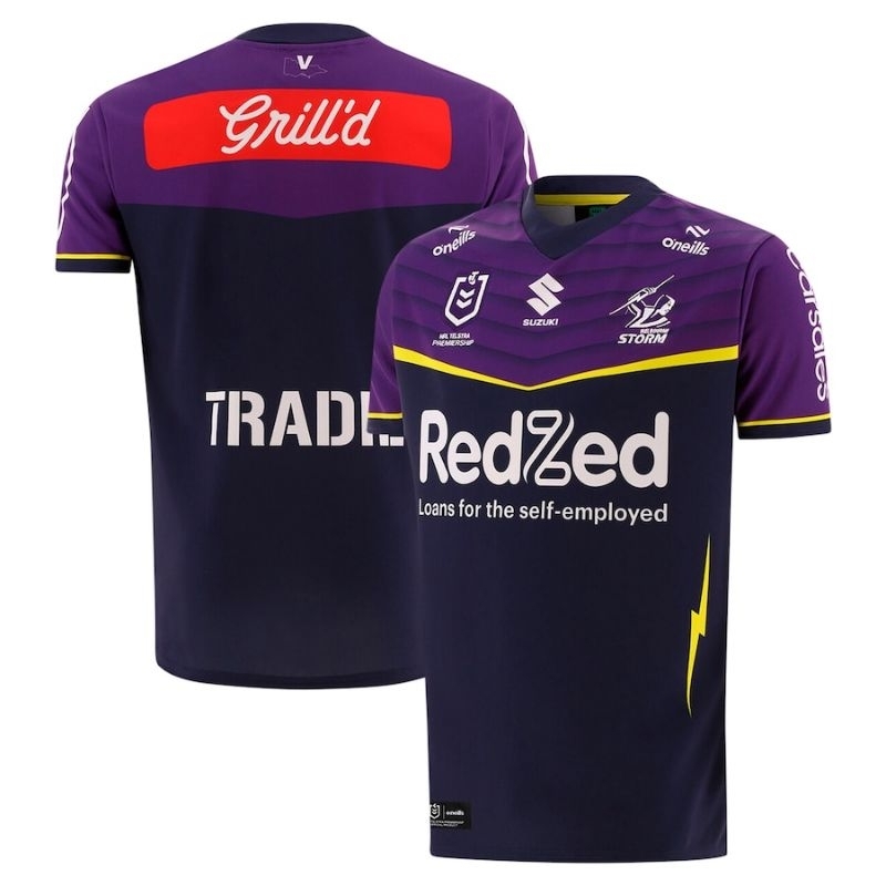 Jersey NRL Melbourne Storm 2024 - Rugby Haven