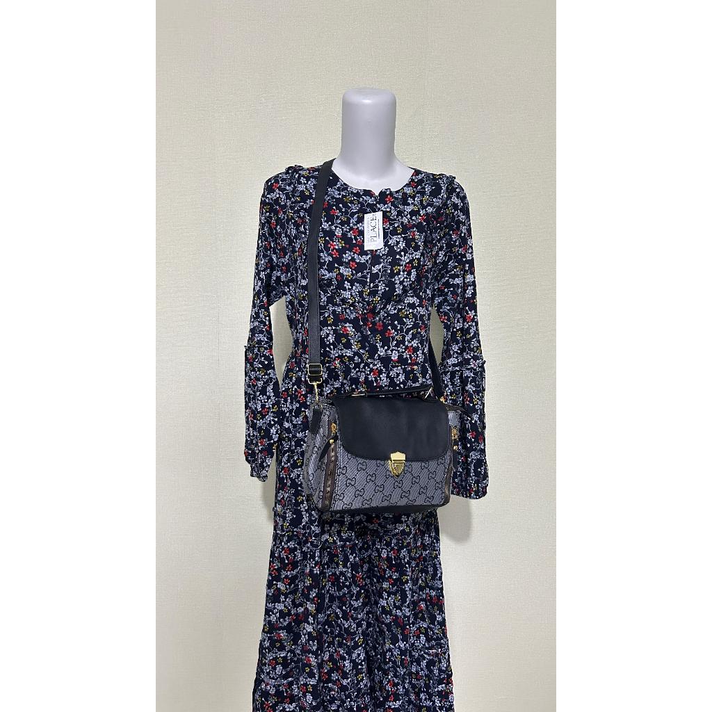 Gamis Premium Emak Emak One Set dengan Tas Lucu