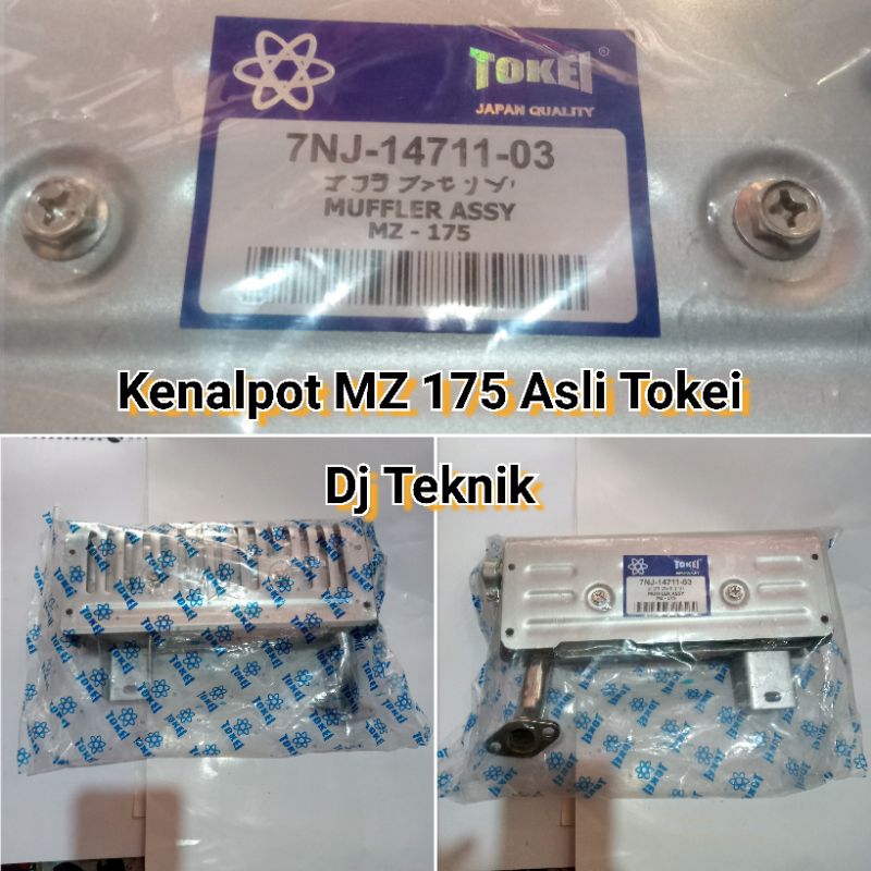 SILINCER YAMAHA MZ 175/MZ 200 TOKEI / KENALPOT YAMAHA MZ 175/MZ 200 TOKEI / MUFFLER MZ 175/MZ 200 TO