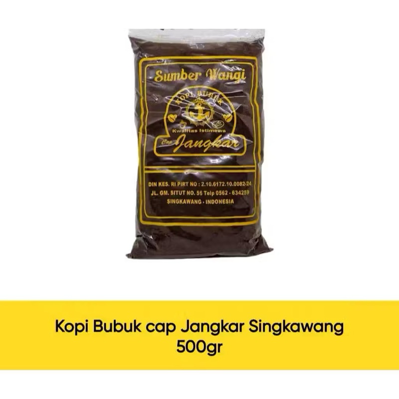 

Kopi Bubuk cap SUMBER WANGI JANGKAR Singkawang - 500gr Kopi Kalimantan
