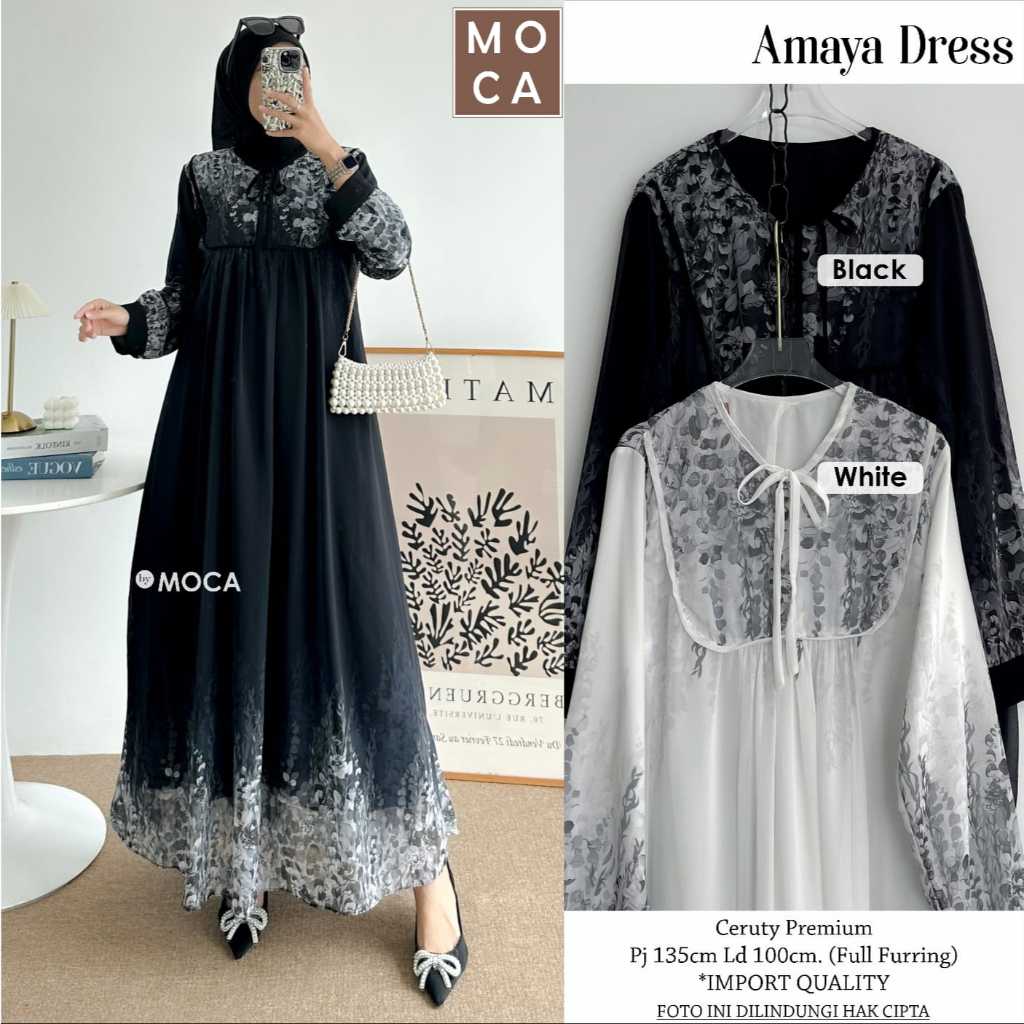 GRITTE  MAXY DRESS MAXI CERUTY MURAH LAPIS FURING BY TIRAMISU