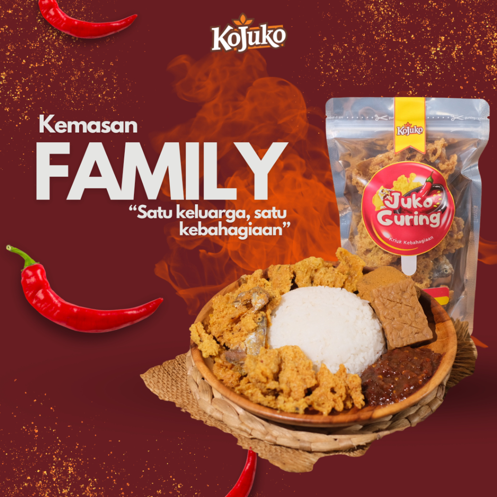 

Juko Guring | Inovasi Kremesan | Inovasi Kerupuk | Inovasi Peyek | Family | Kojuko Food
