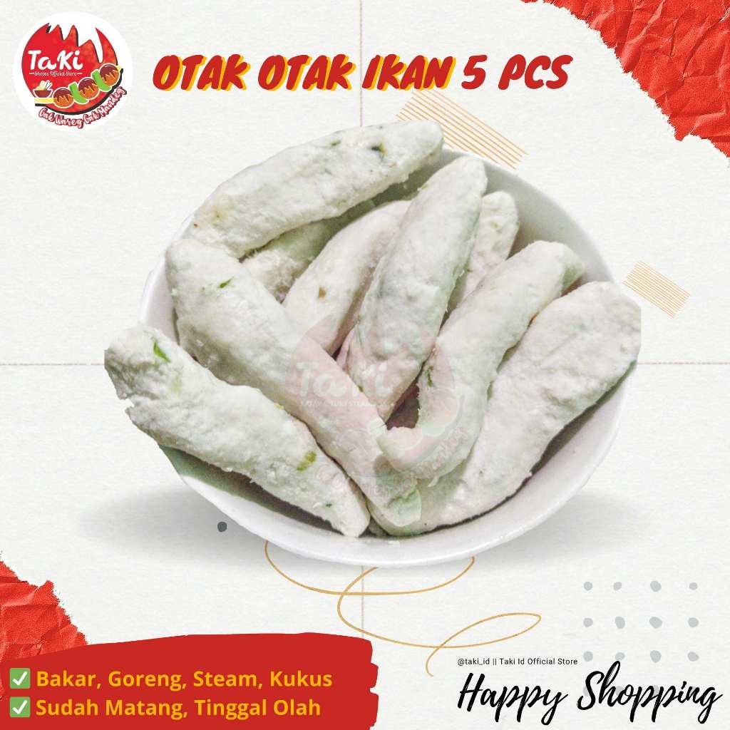 

Otak-Otak Ikan (5 pcs) Frozen Food