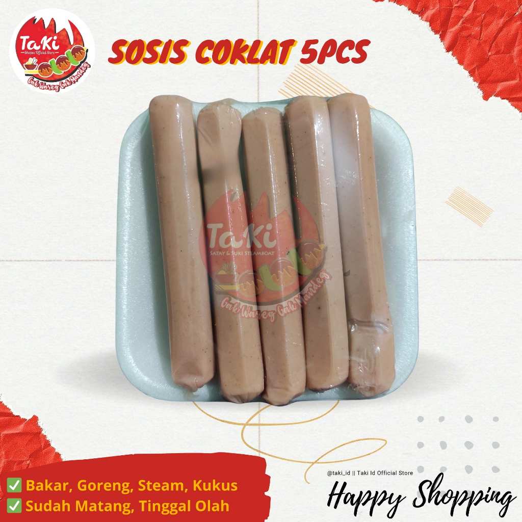 

Sosis Coklat (5 pcs) Frozen Food
