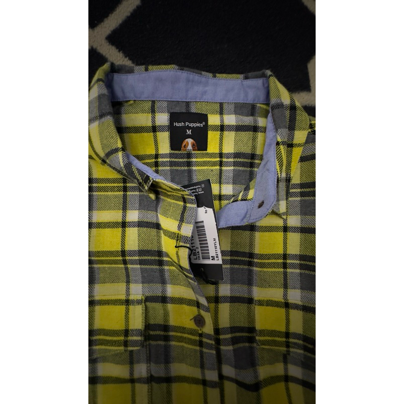 Hush Puppies Kemeja Kotak-Kotak M Preloved