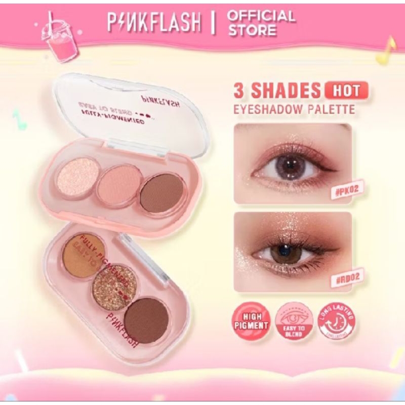 PINKFLASH EYESHADOW 3 PAN
