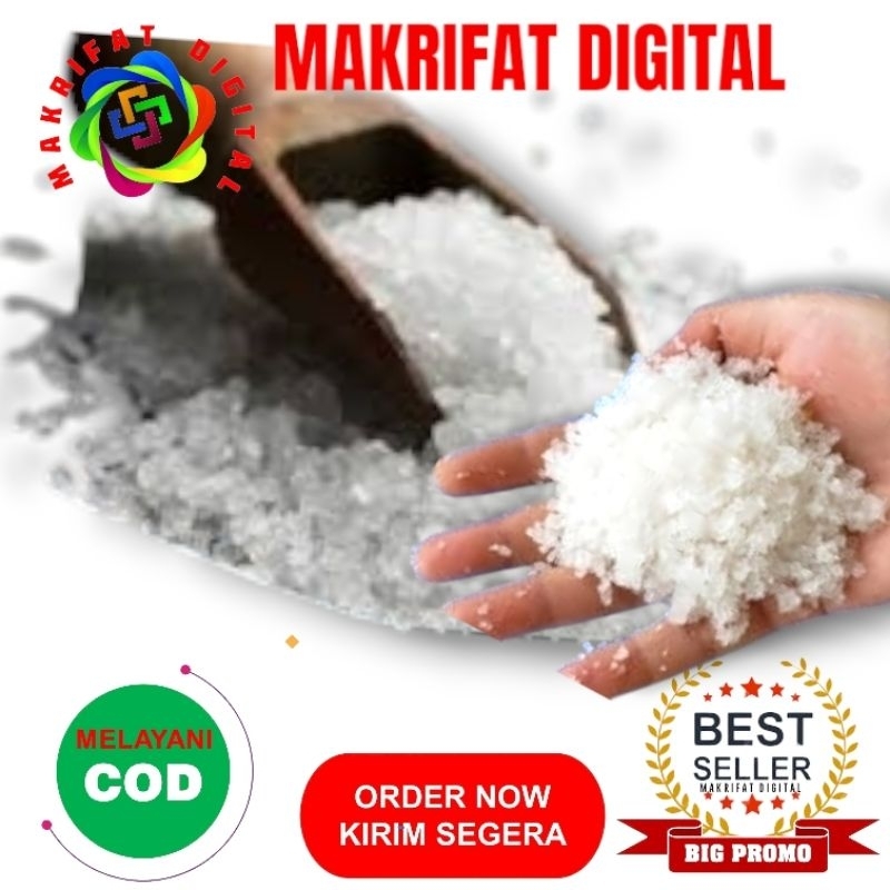 

MAKRIFAT DIGITAL Paket 1 kg GARAM GROSOK GARAM IKAN Asli Murni