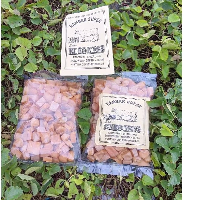 

Krecek Rambak Kulit Sapi Dadu Kotak,Tahu Siap Goreng Enak Renyah,Gurih, Snack Cmg Cap Kebo Mass Asli Kulit Sapi Snack