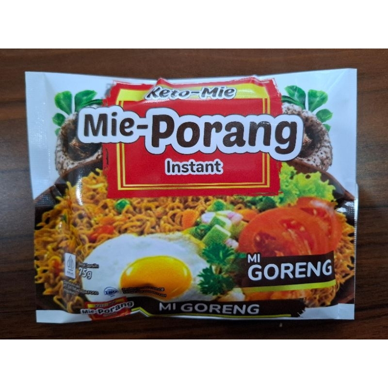 

Mie shirataki Porang GORENG Ketomie rendah kalori untuk diet