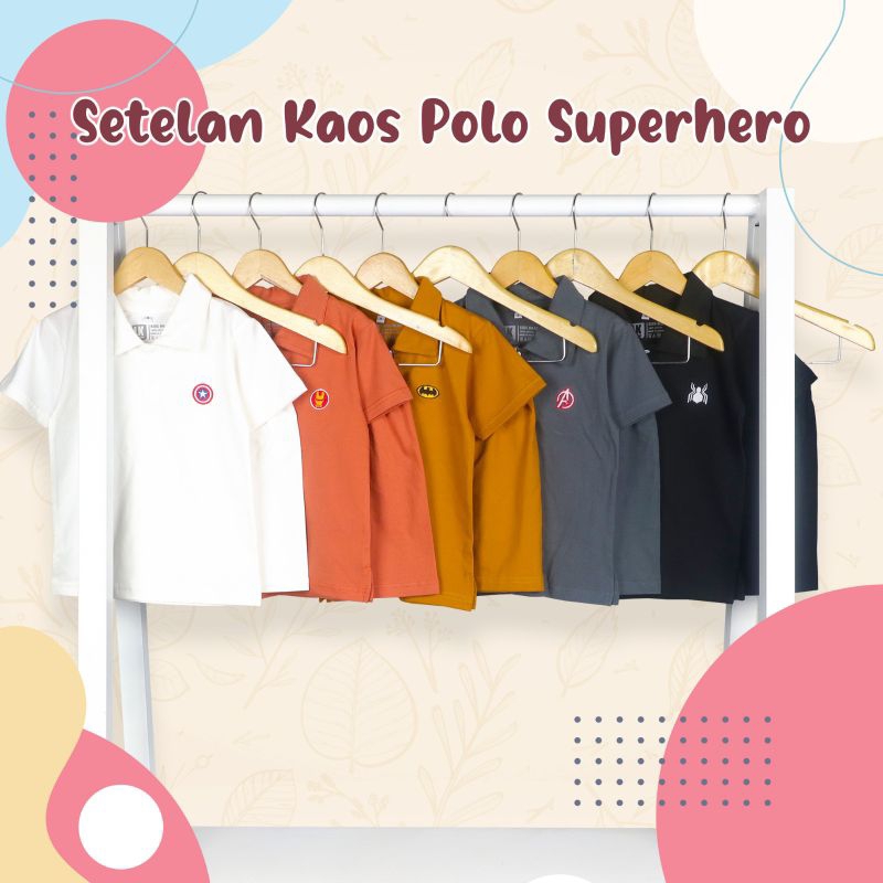 Baju Anak Laki-Laki Usia 1-6 Tahun | Setelan Casual & Pakaian Sehari-hari