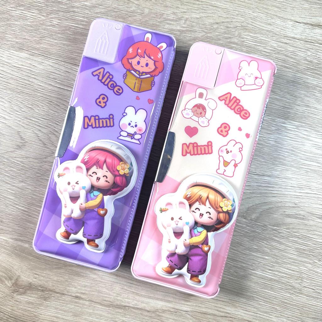

(PCS) KOTAK PENSIL MAGNET XLG 35307-C / KOTAK PENSIL CUTE GIRL
