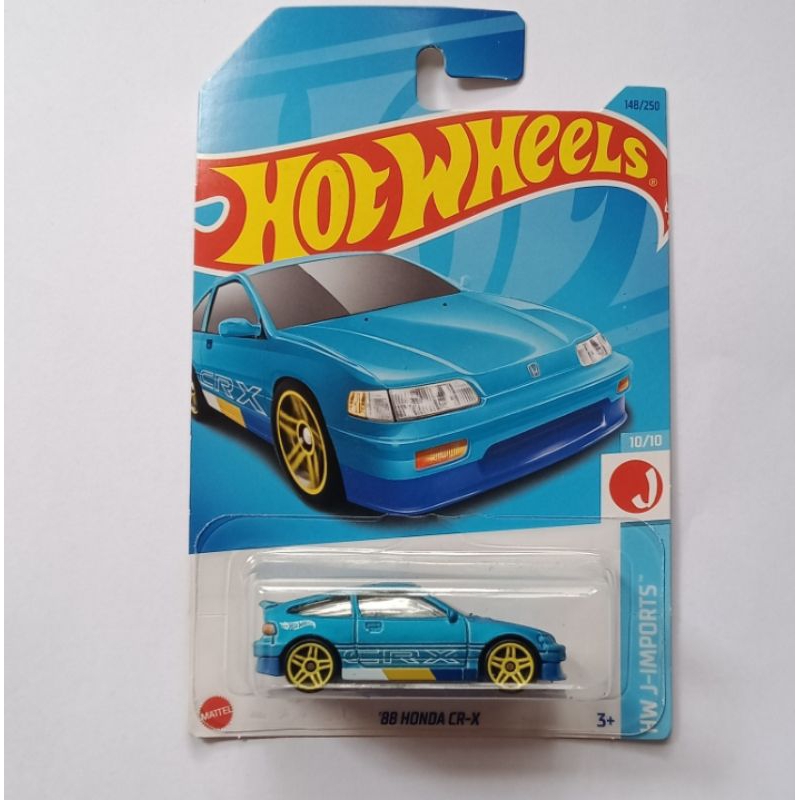 Hotwheels Civic CRX  blue