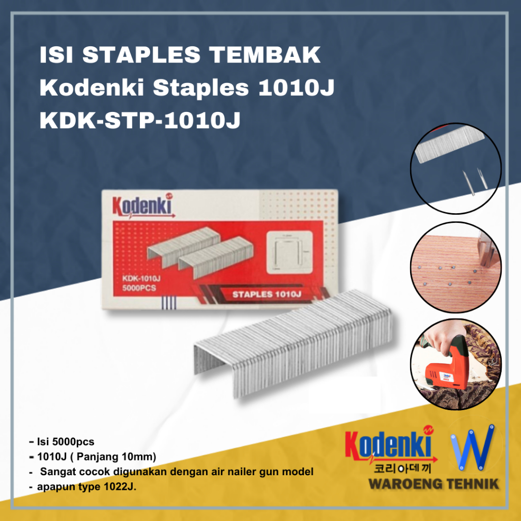 Isi Staples Tembak KODENKI Staples 1010J KDK-STP-1010J