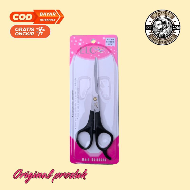 Gunting potong rambut Elov original