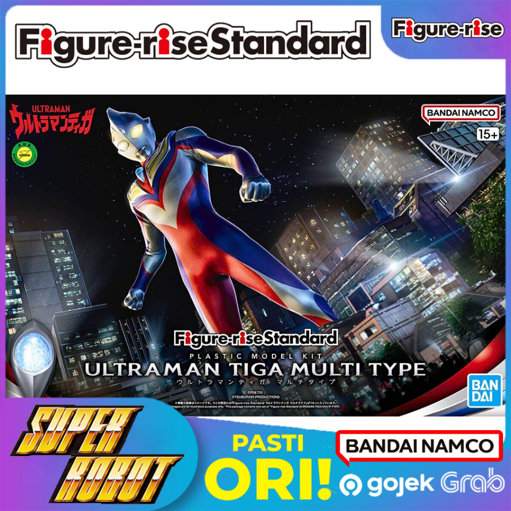 BANDAI Figure Rise Standard Ultraman Tiga Multi Type