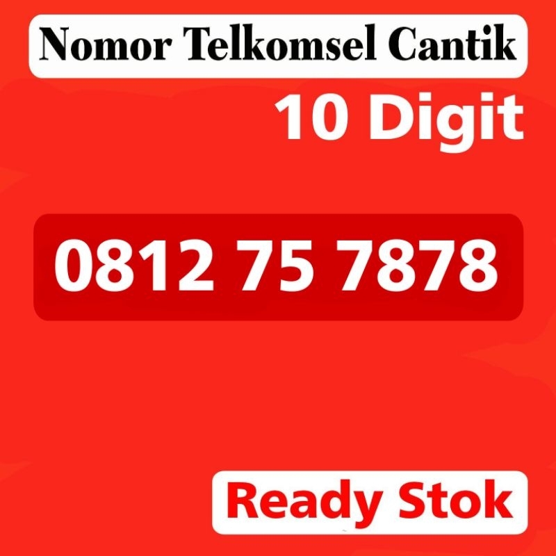 Kartu Perdana Nomor Cantik Telkomsel Murah 10 Digit 6969