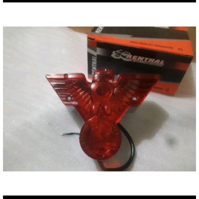 original renthal mika lensa set reflektor Assy komplit LED stopan lampu belakang Garuda eagle elang 