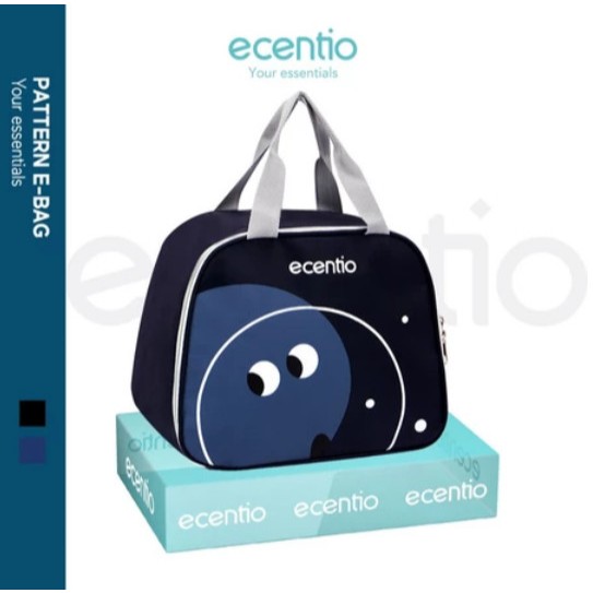 Ecentio Tas bekal lucu lunch bag / Cartoon Cooler Bag Insulated Lunch Box Bag tas - Ecentio Cooler B