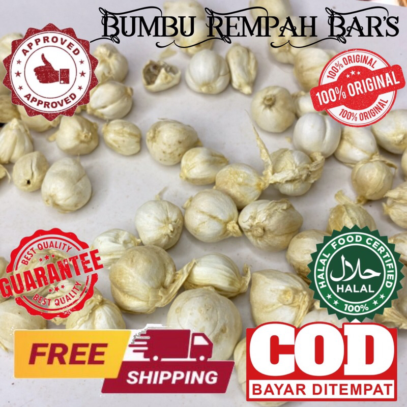 

Kapulaga putih utuh / white cardamom 200 gr / berkualitas dan harga terjangkau/rempah/penyedap/bumbu