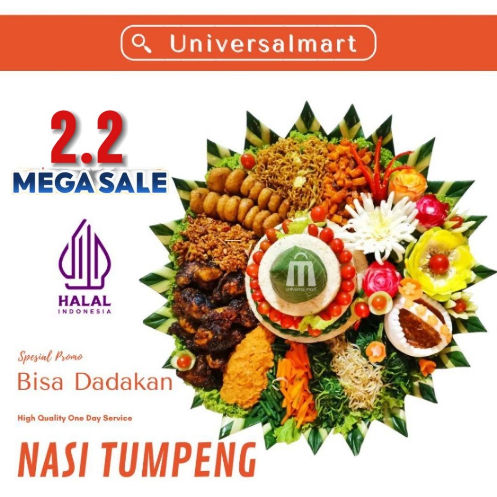 

Nasi Tumpeng Ukuran Besar Porsi Bervariasi