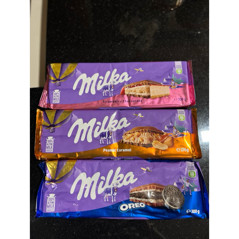 

Milka MMMAX Chocolate with 100% Alpen Milk Oreo Import Coklat Milka BIG SIZE 300gr