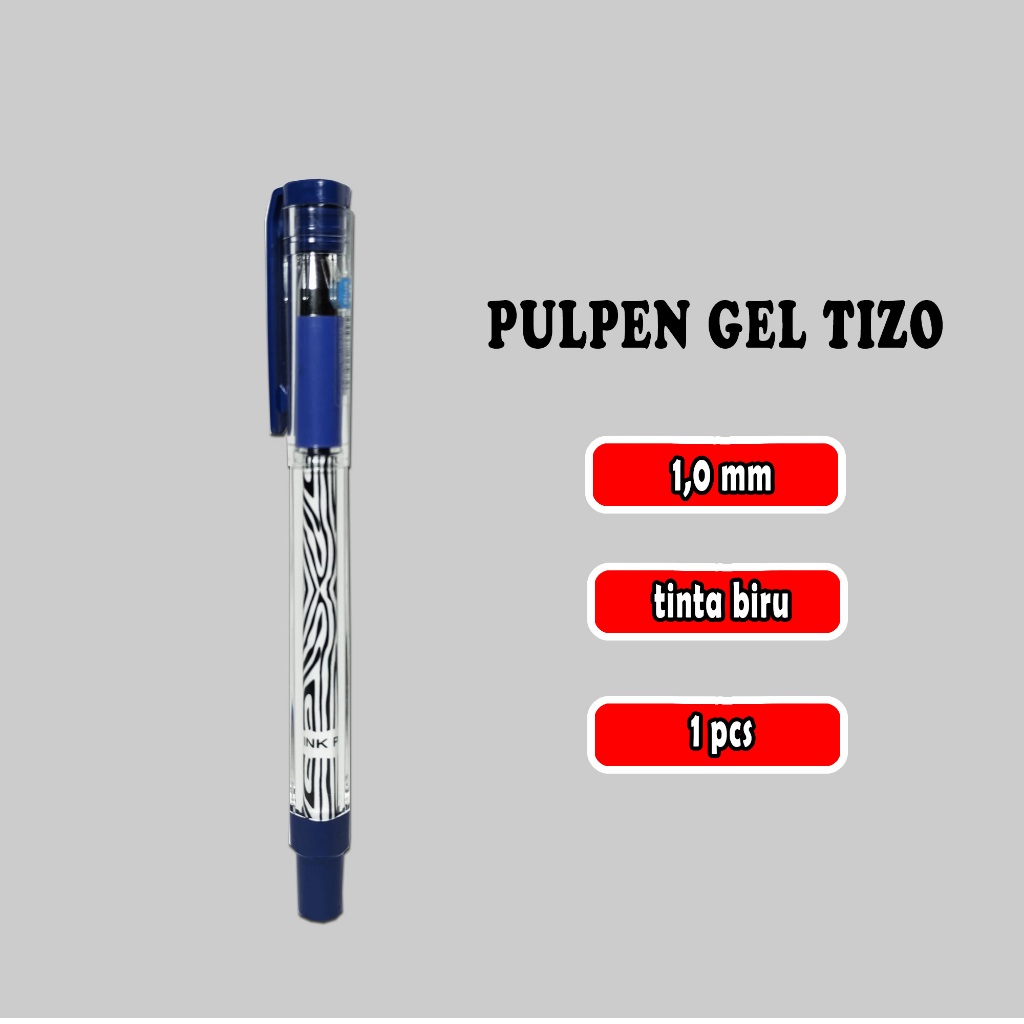 

pulpen gel tizo 1,0 mm / signature pen / 1,0 mm / 1 pcs
