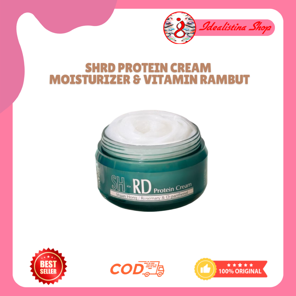SHRD Protein Cream Moisturizer & Vitamin Rambut