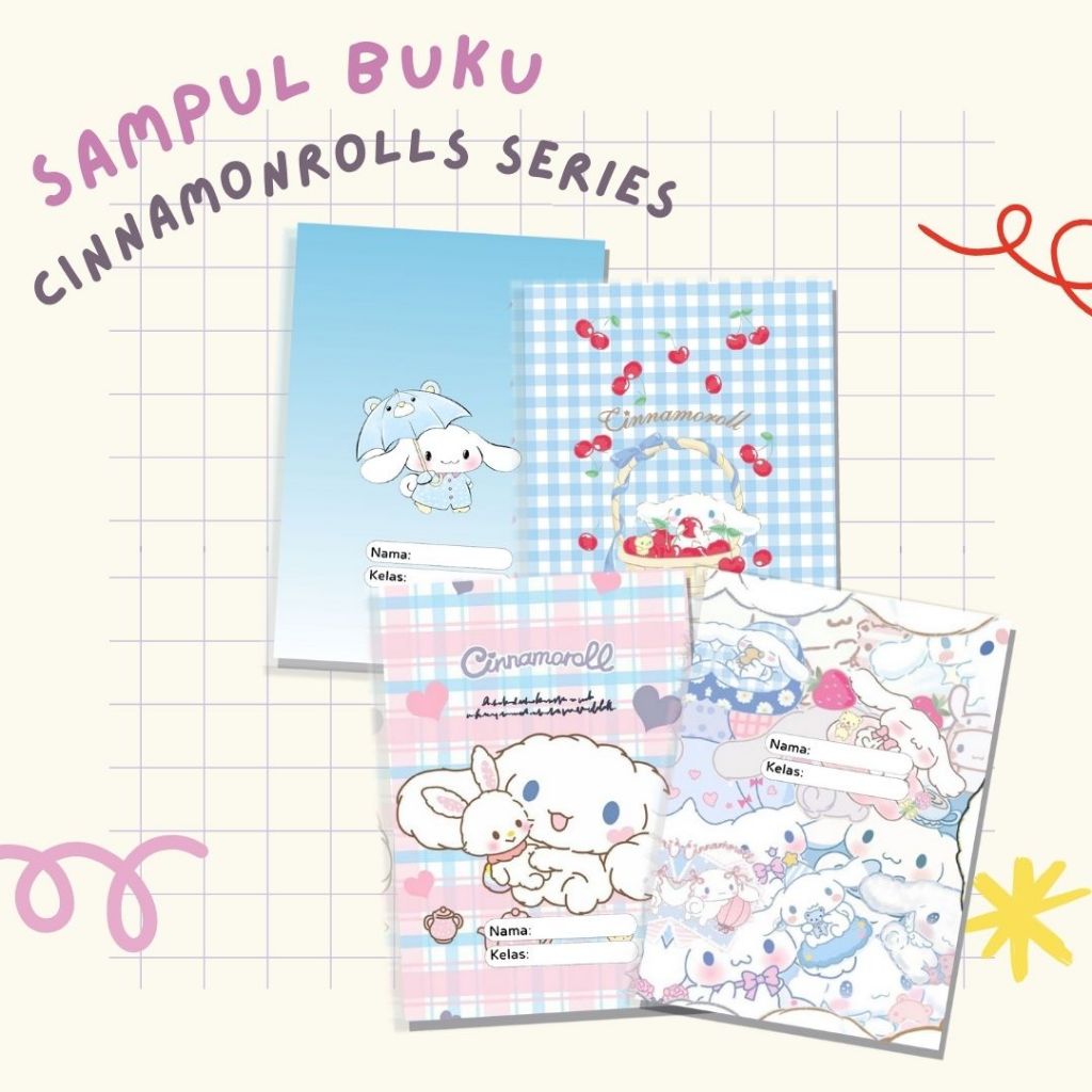 

Sampul buku aesthetic Cinnamoroll series