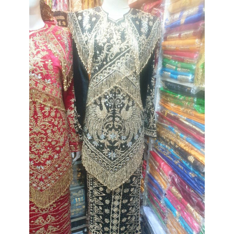 Baju pengantin Minang Modern Payet Jepang