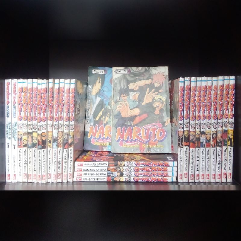 Komik Naruto 1-69 Cabutan Original Segel dan Mulus 99%