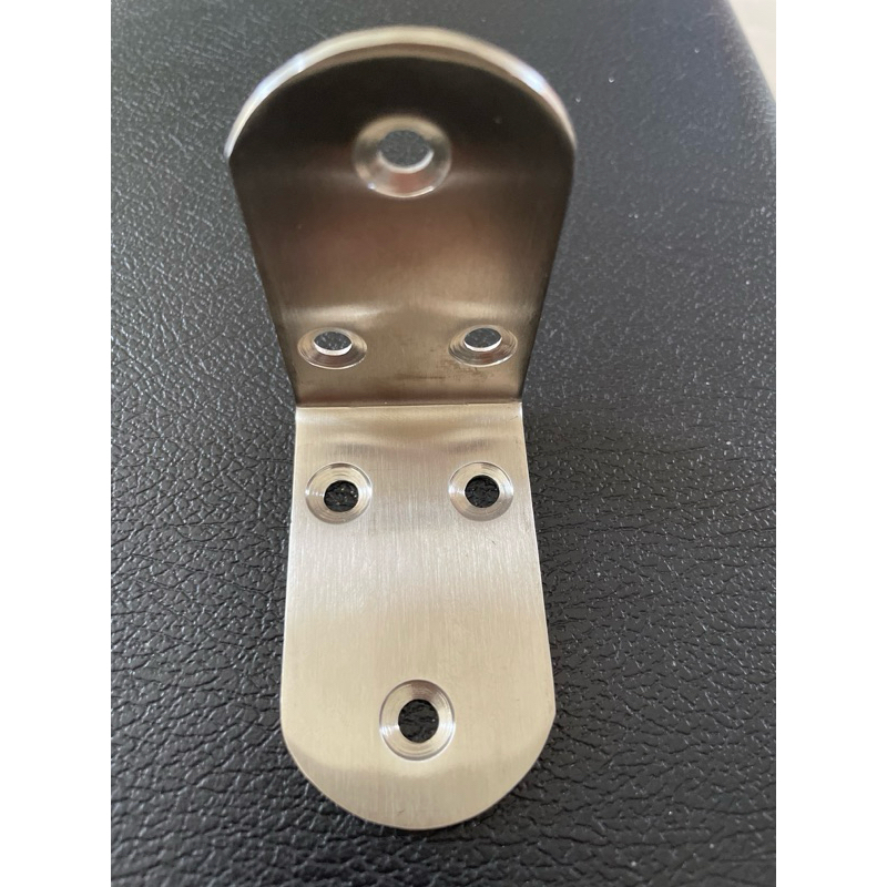 Siku rak verseng/ambalan/plat siku L 6,5x6,5 STEINLESs Steel(Lebar)