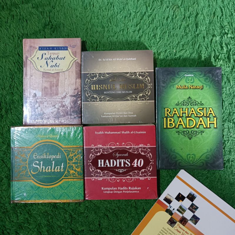 ORIGINAL BUKU ENSIKLOPEDI SHALAT SYARAH HADITS 40 HISNUL MUSLIM BENTENG DARI MUSLIM RAHASIA IBADAH T