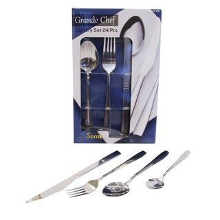 Atria Sean Spoon & Fork 24 Pcs
