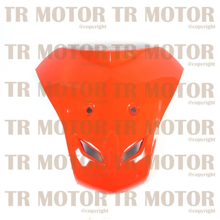 Dasi Tameng Panel Dada Depan Honda Supra Fit New / Fit X / Fit S / Fit R warna orange